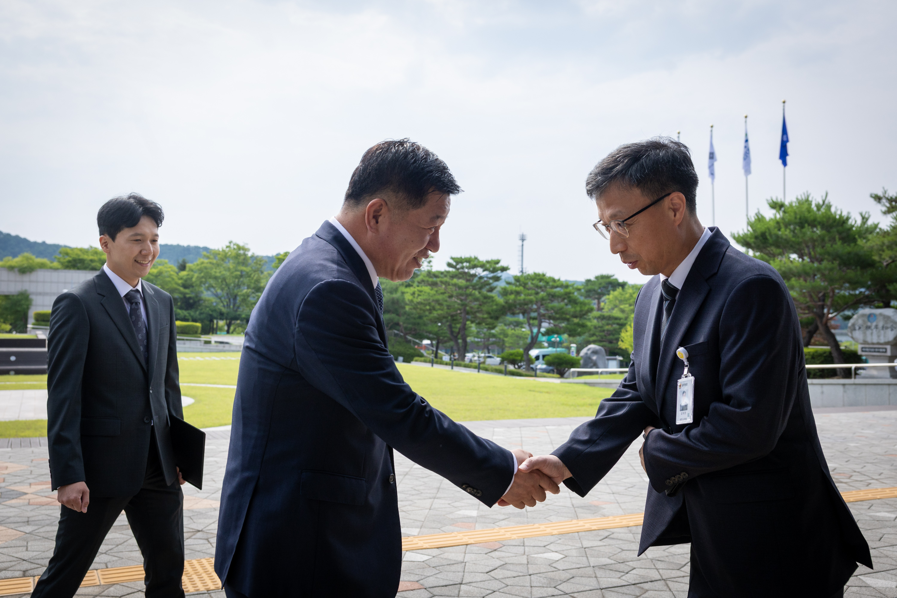 정덕영 양주시장 의회방문 환담 이미지1