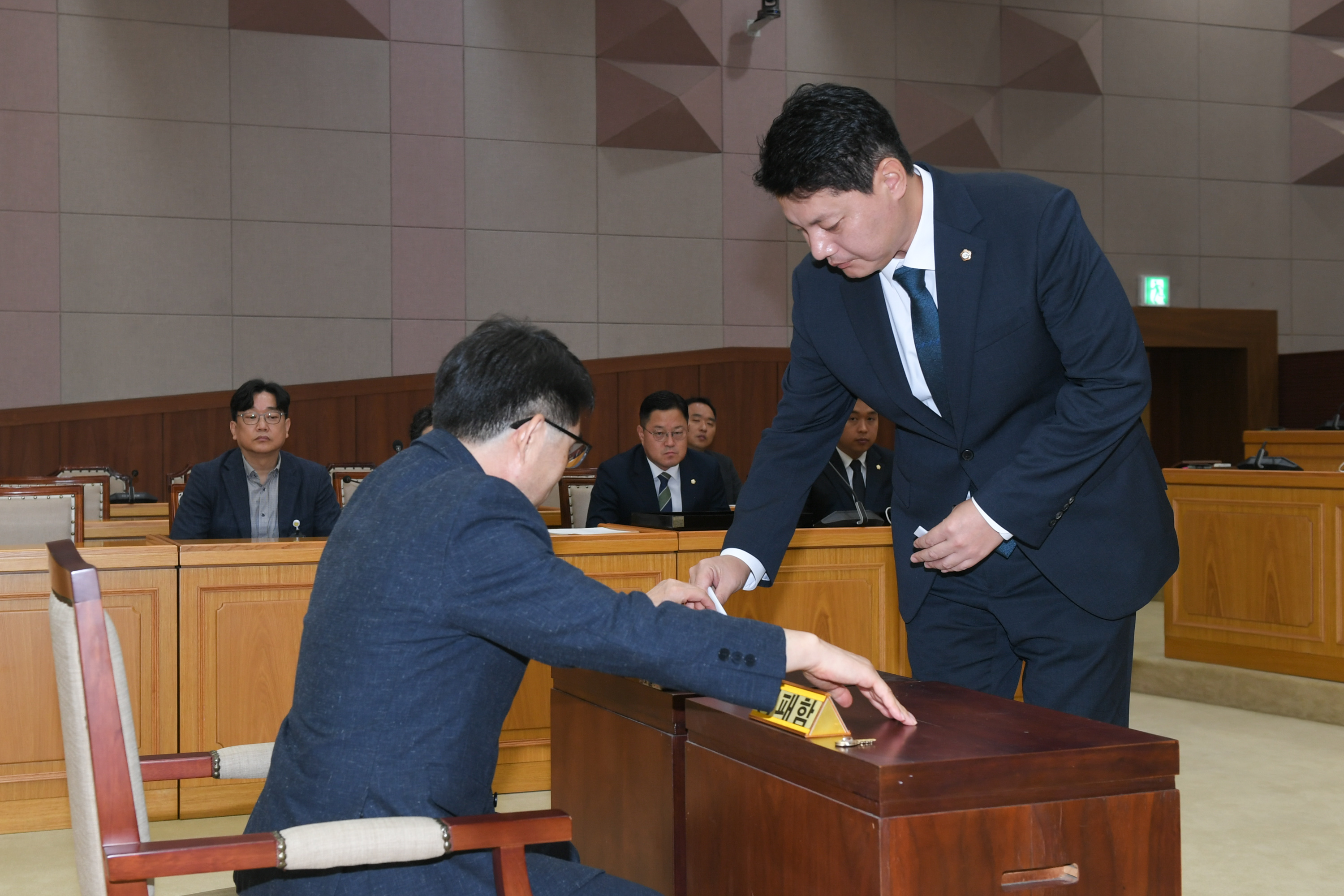 제10대 양주시의회 전반기 의장단 선출 이미지6
