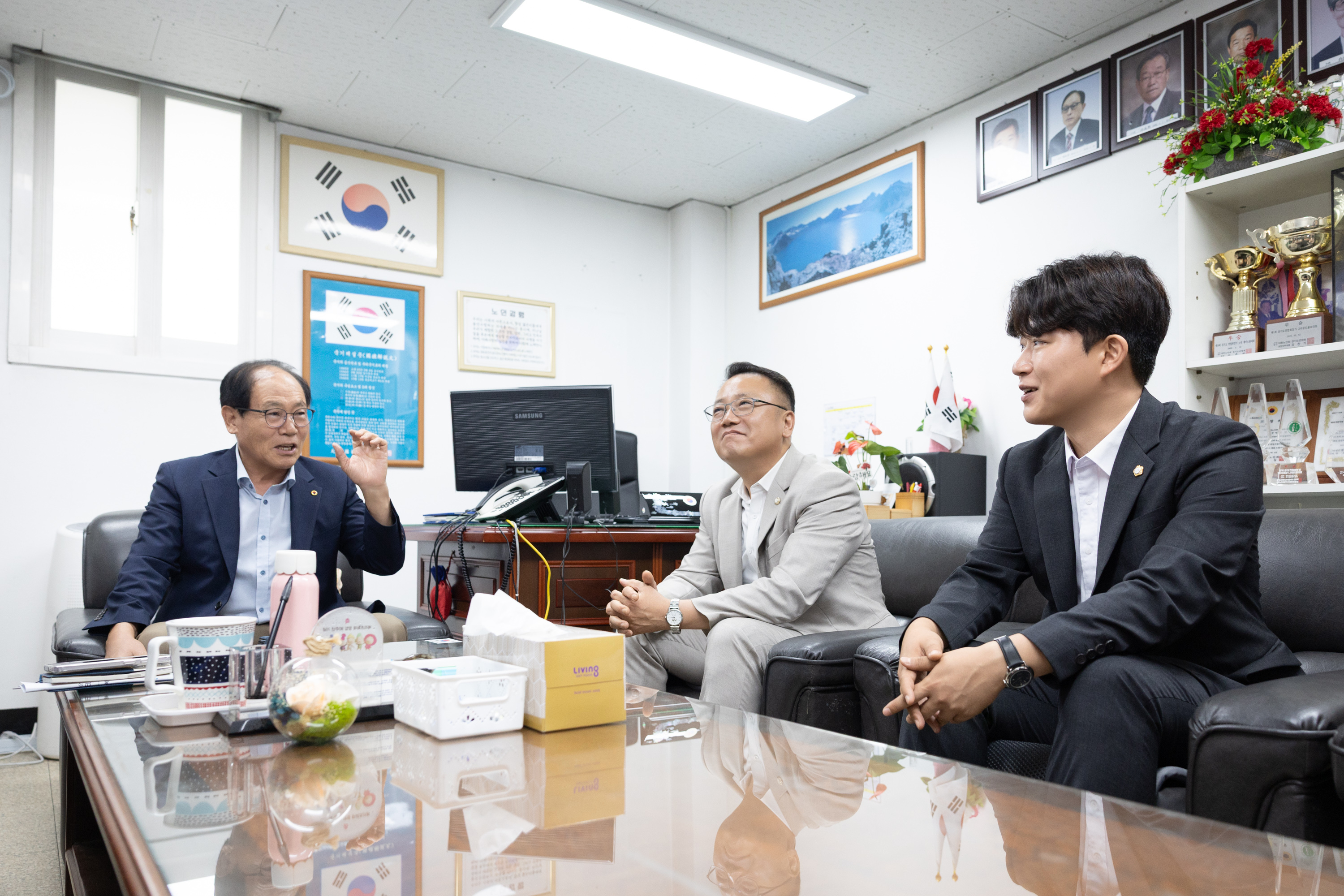 양주시의회 노인회지회 기관 방문 이미지3
