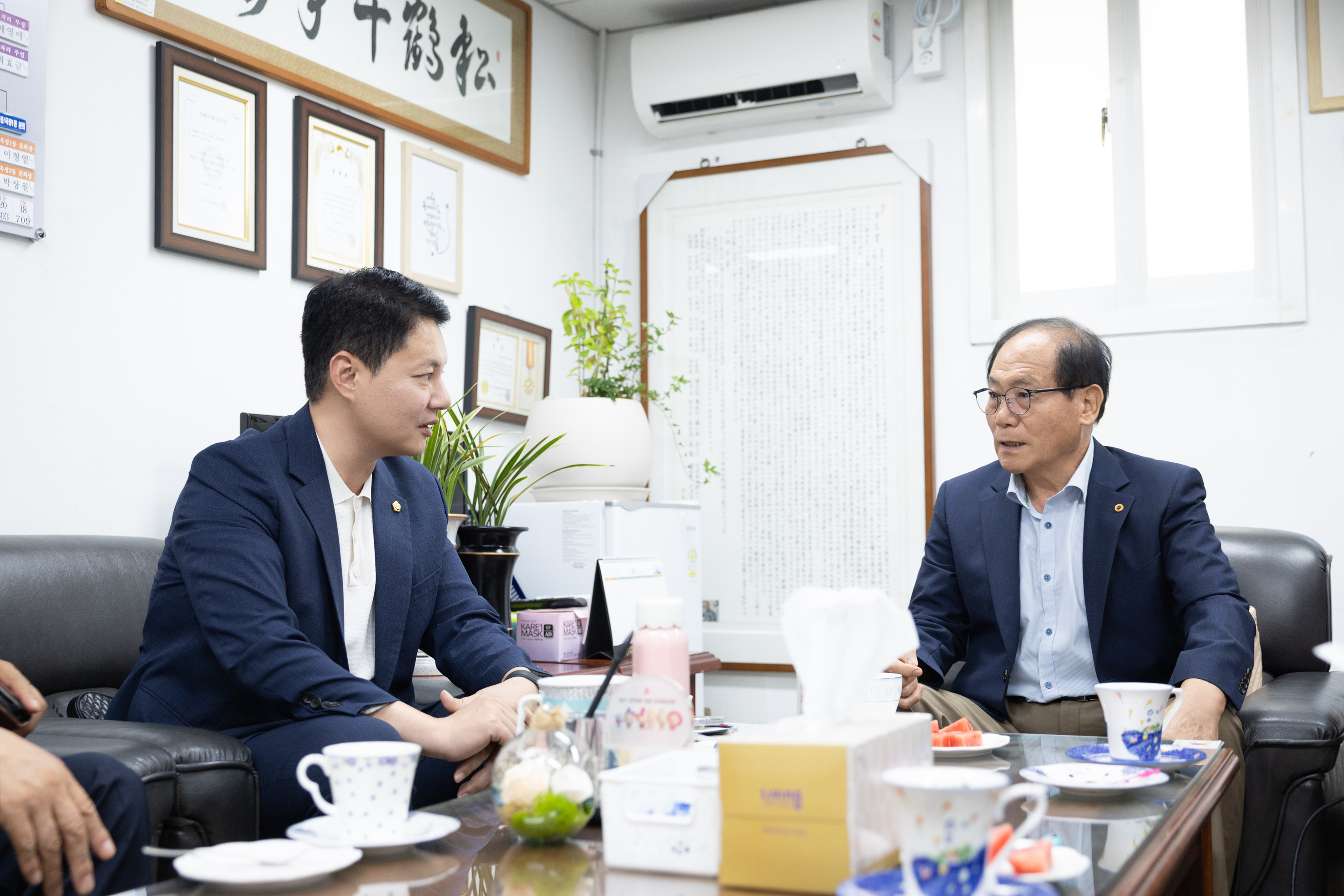 양주시의회 노인회지회 기관 방문 이미지9