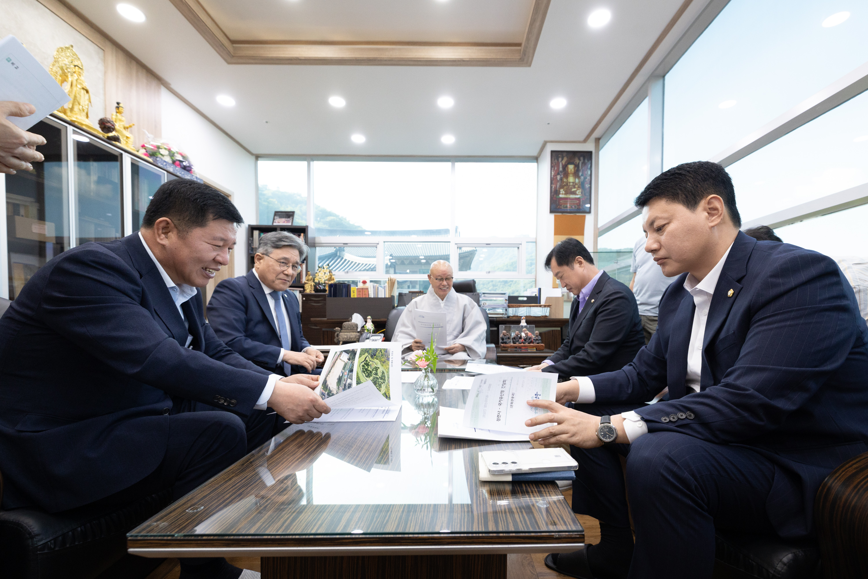 청련사 유산청 환담회 보고 이미지3