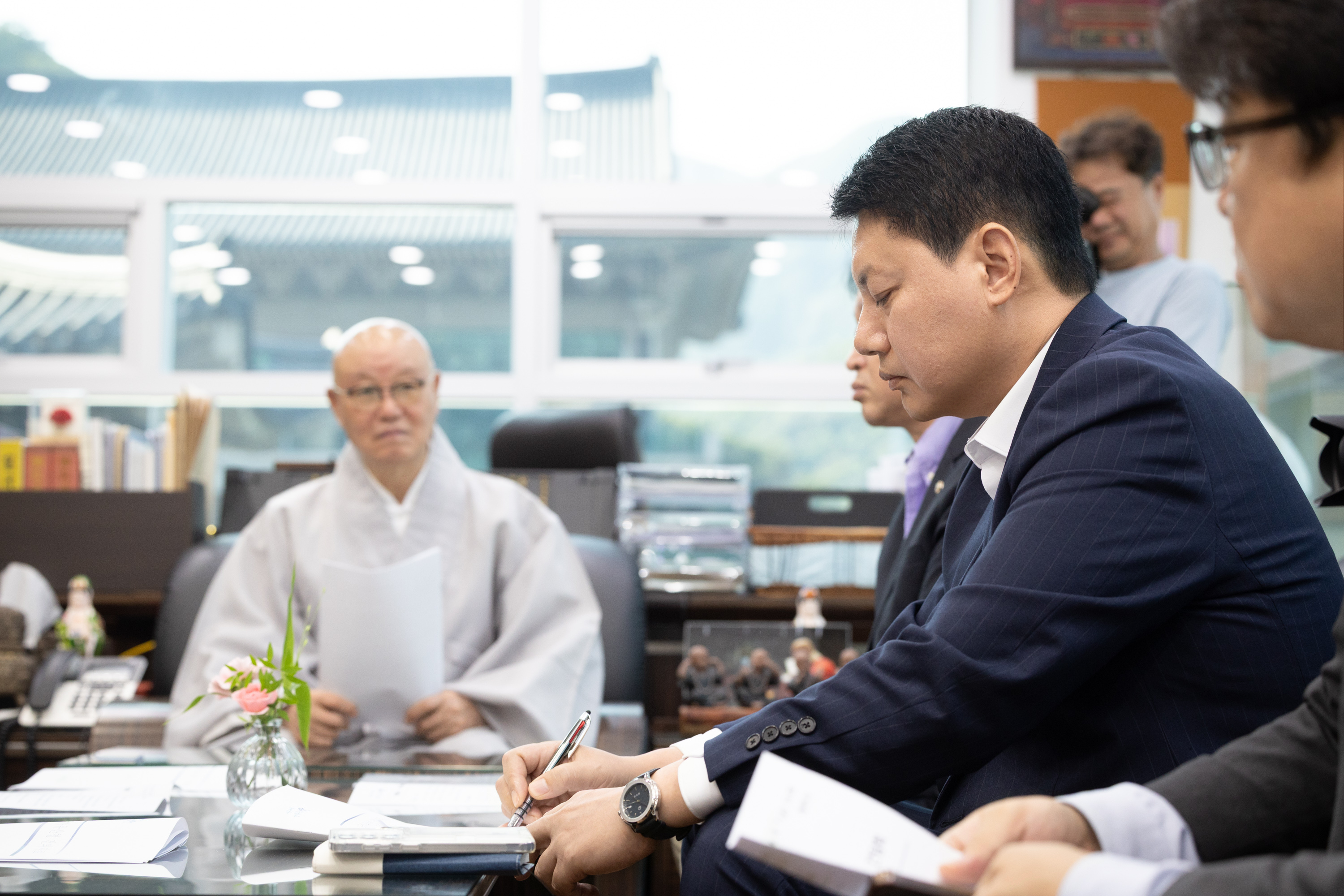 청련사 유산청 환담회 보고 이미지5