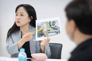 이지연 의원 자이6단지 주민 간담회 이미지