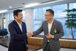 양주2동 청년회장 이취임식
