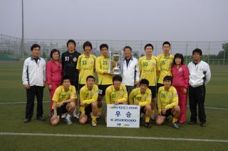 2008 K3리그 시민축구단 우승 사진