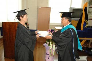 제9기 양주노인대학 졸업식 의 사진
