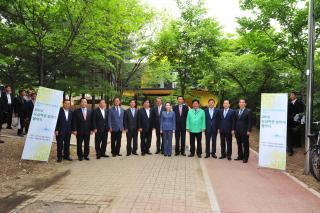 은현면액비처리시설 현장방문 의 사진