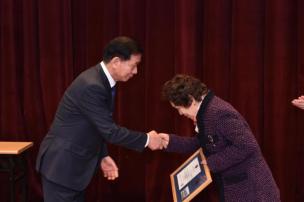 양주시 노인회 정기총회 의 사진