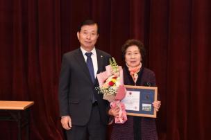 양주시 노인회 정기총회 의 사진