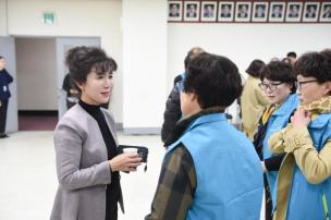 복지 이통장 발대식 의 사진