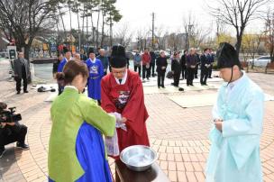 3.1운동 순국열사 추모제향 의 사진