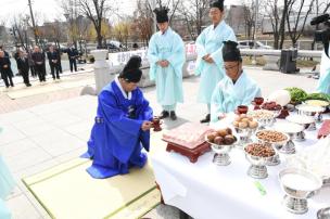 3.1운동 순국열사 추모제향 의 사진