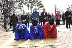 3.1운동 순국열사 추모제향 의 사진