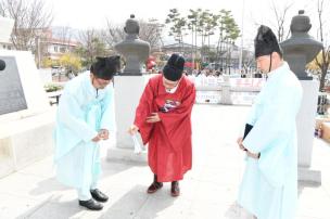 3.1운동 순국열사 추모제향 의 사진