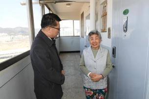 독립유공자 명패전달 의 사진