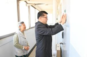 독립유공자 명패전달 의 사진