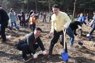 식목일행사 의 사진