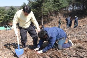 식목일행사 의 사진