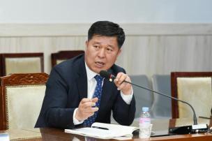 국도비 확보 보고회 의 사진