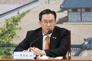 국도비 확보 보고회 의 사진