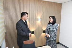 행복주택 관계자 면담 의 사진