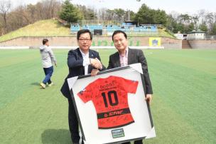k3리그 개막식 의 사진