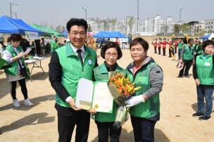 새마을의날 기념식 의 사진