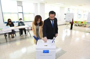 후보자투표 사진
