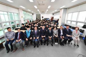광적노인대학 졸업식 의 사진