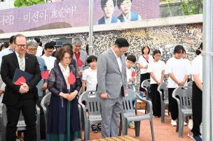 효순미선 추모제 의 사진