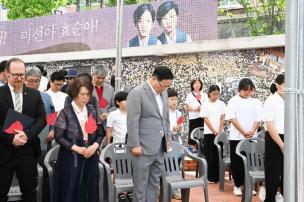 효순미선 추모제 의 사진