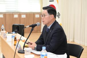 장흥면 순회 간담회 의 사진