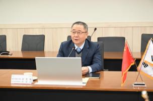 둥잉시 대표단 방문 의 사진