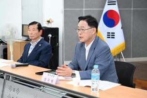 대한노인회 분회장 회의 의 사진