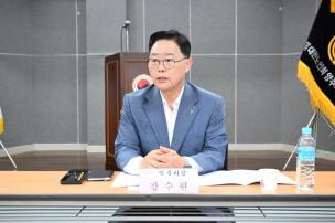 대한노인회 분회장 회의 의 사진