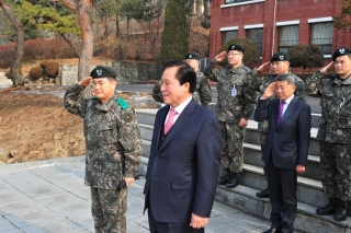 26사단설맞이위문 의 사진
