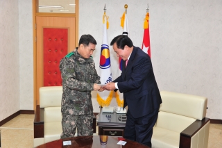26사단설맞이위문 의 사진