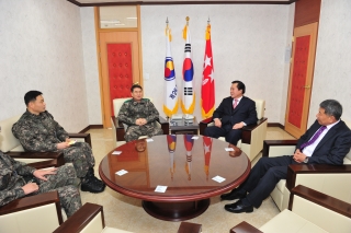 26사단설맞이위문 의 사진