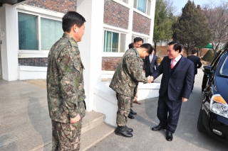 526기무부대설맞이위문 의 사진