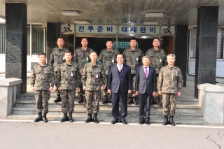 6군단설맞이위문 의 사진