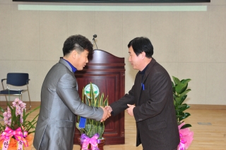 양주동 농업경영인회장 이취임식 의 사진