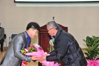 양주동 농업경영인회장 이취임식 의 사진
