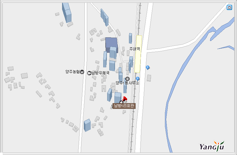 남방3통마을회관 지도