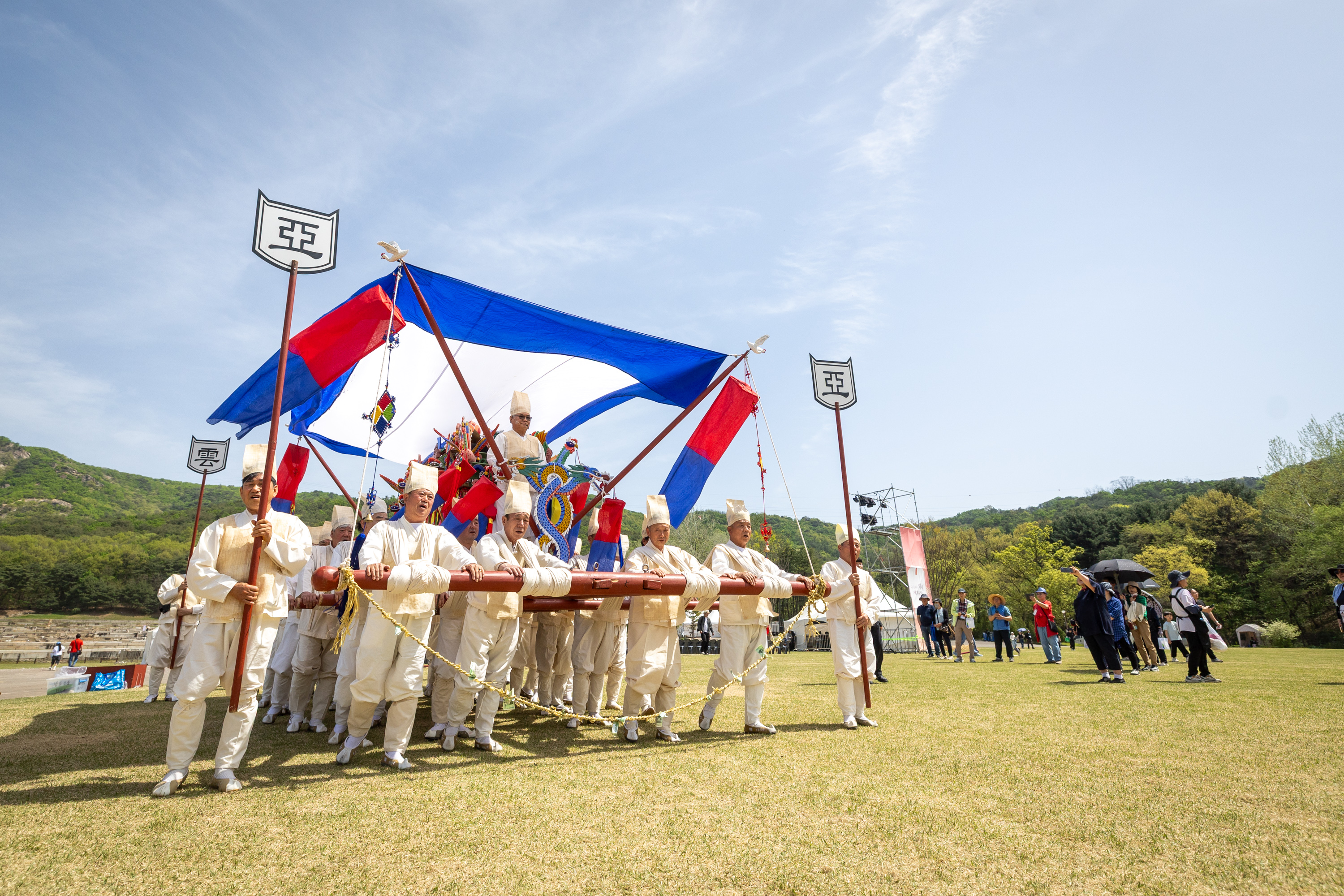 제9회 회암사지 왕실축제 상여와회다지소리 공연 이미지6