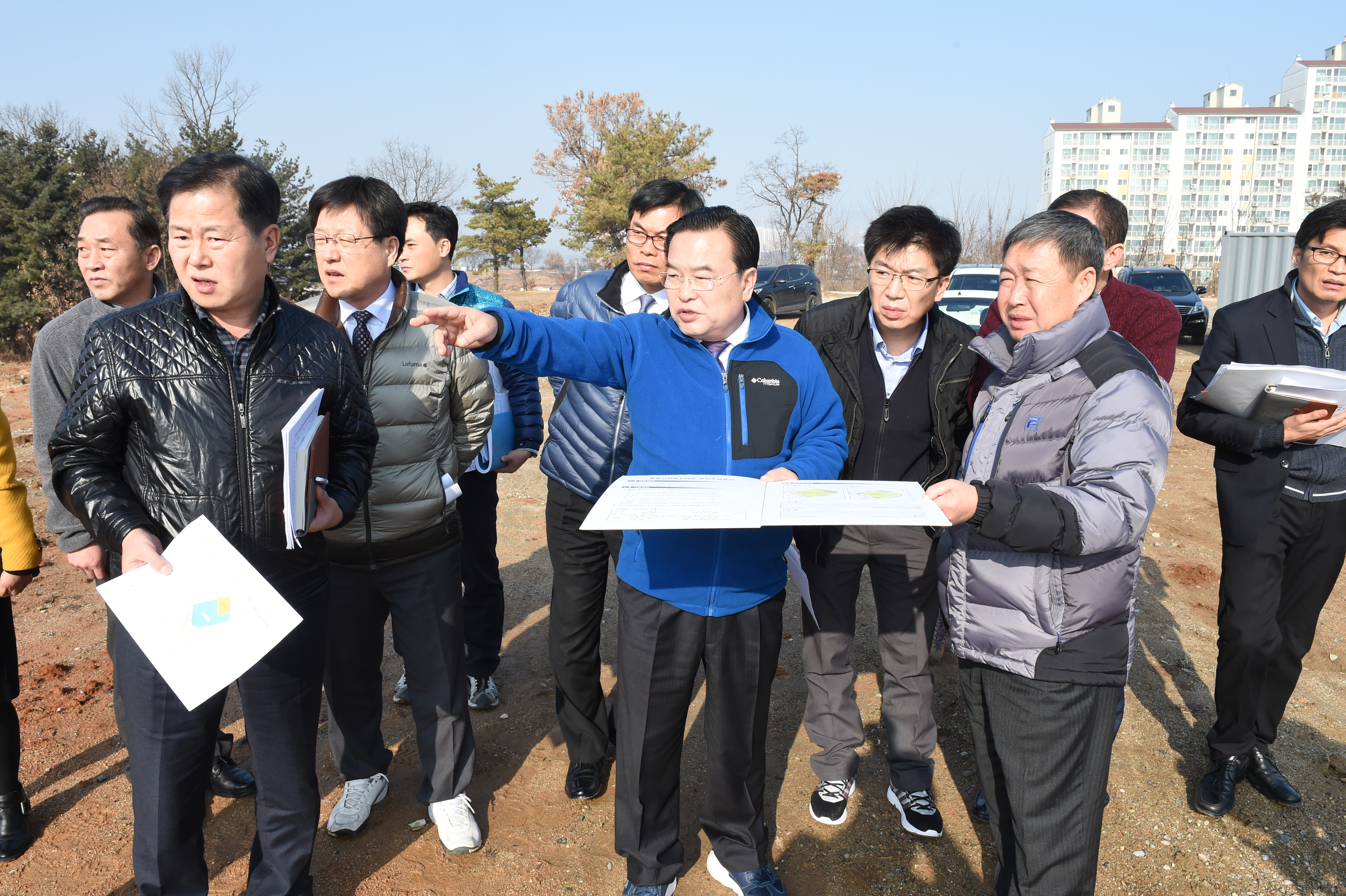 양주시장 종합사회복지타운 부지조성 공사 현장 방문~ 이미지