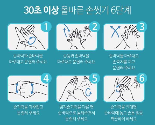 양주시, 올바른 손씻기로 감염병 예방하세요 이미지