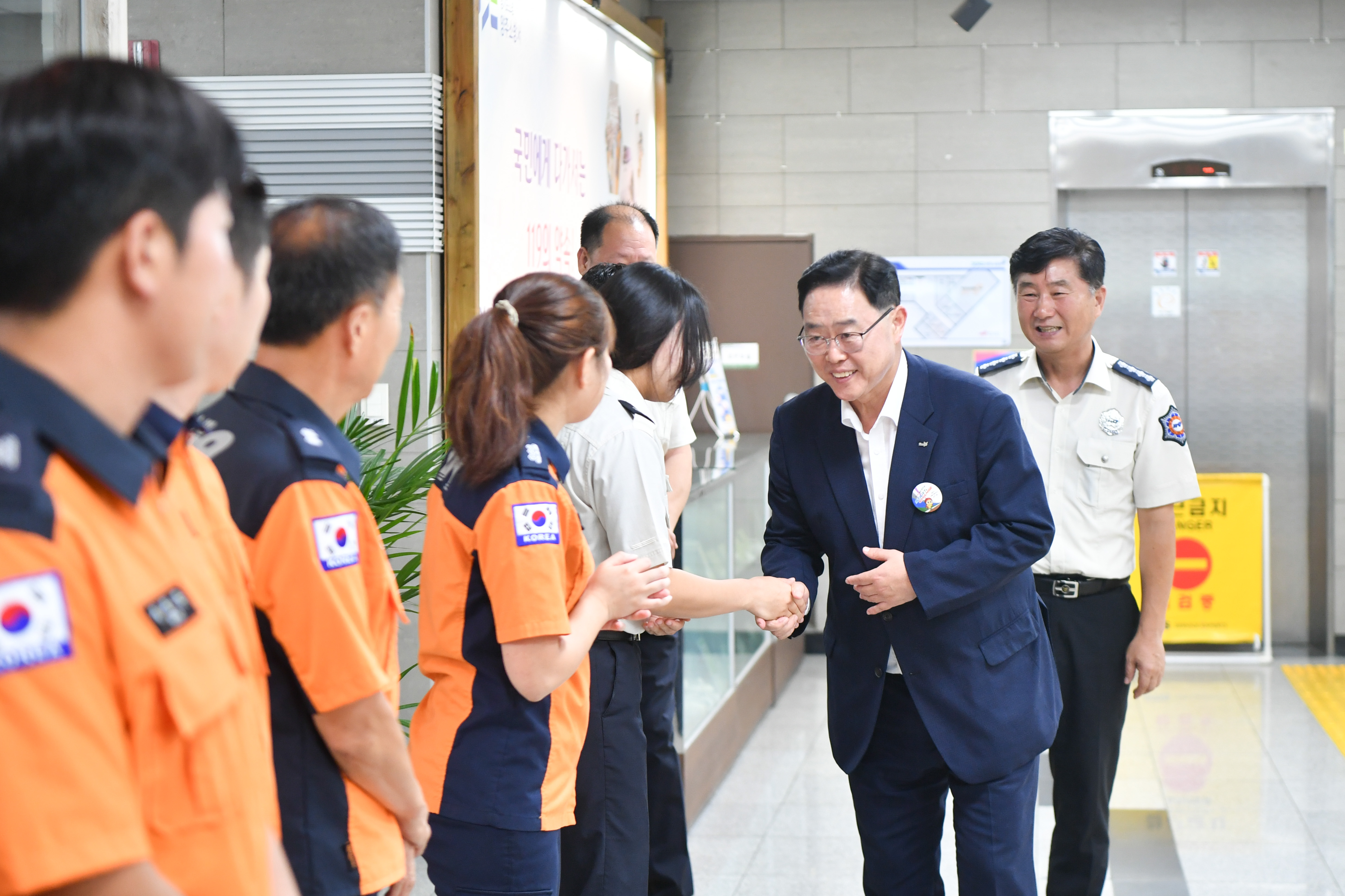 강수현 양주시장, 양주소방서 방문 “시민 안전에 감사” 이미지