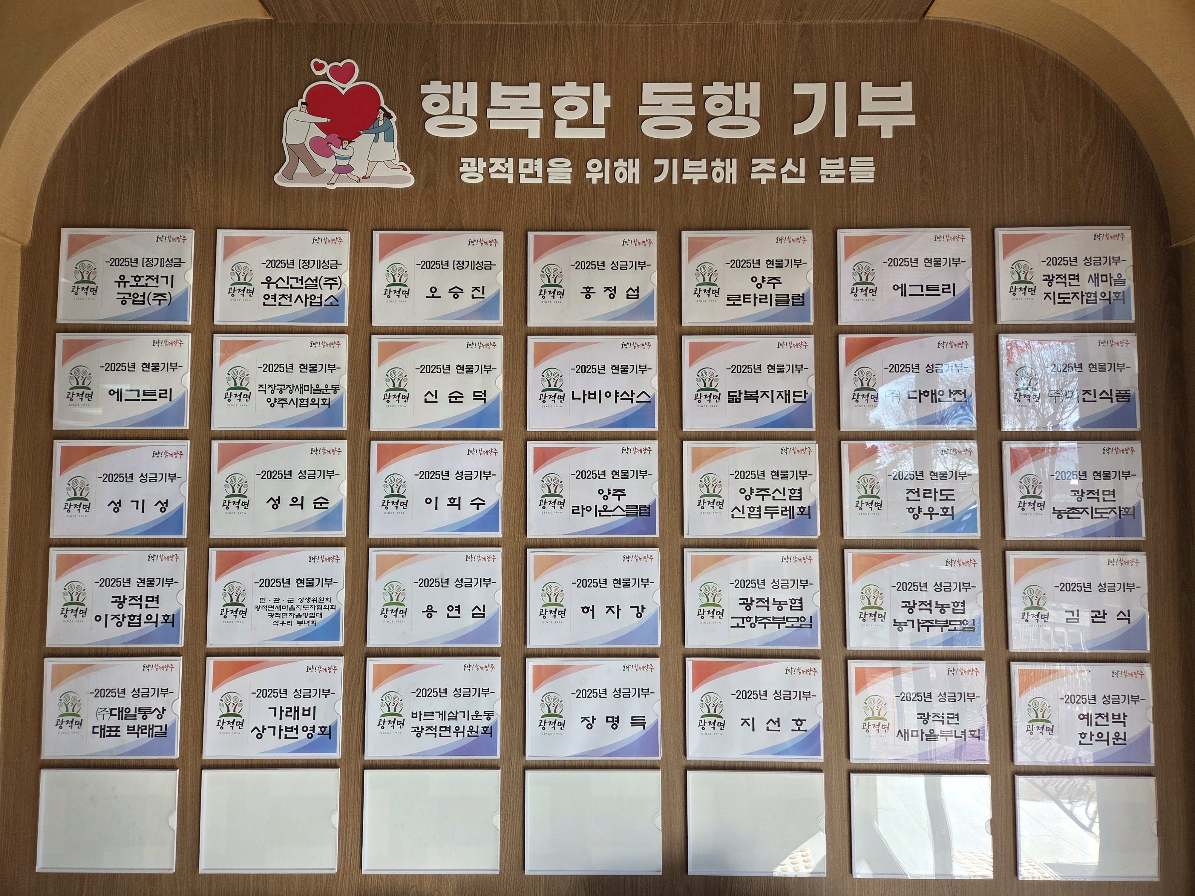 광적면에 연말 이웃사랑 이어져… 주민 3명 성금 기탁 이미지