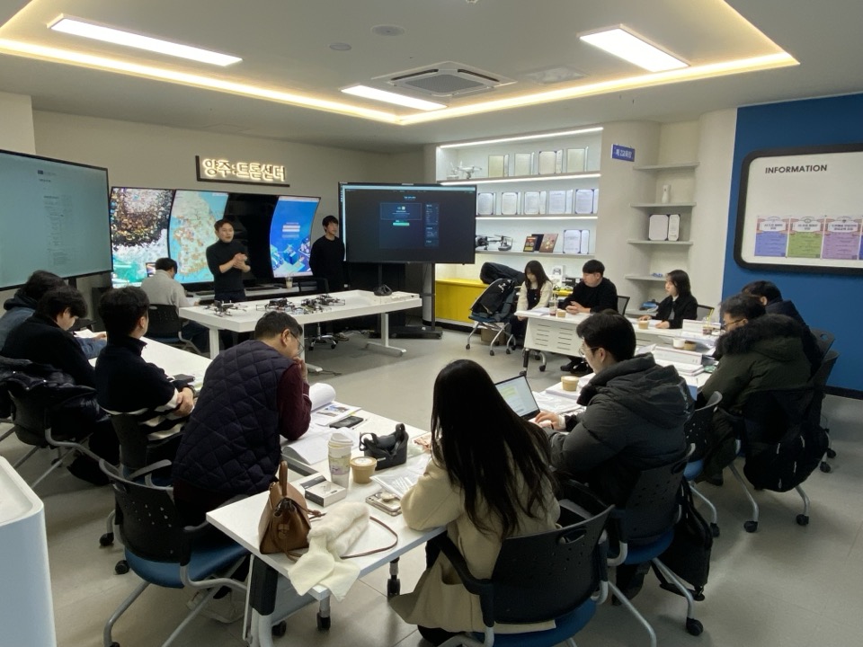 양주시, 드론 활용 스마트 안전점검 체계 구축 업무협약 체결 이미지