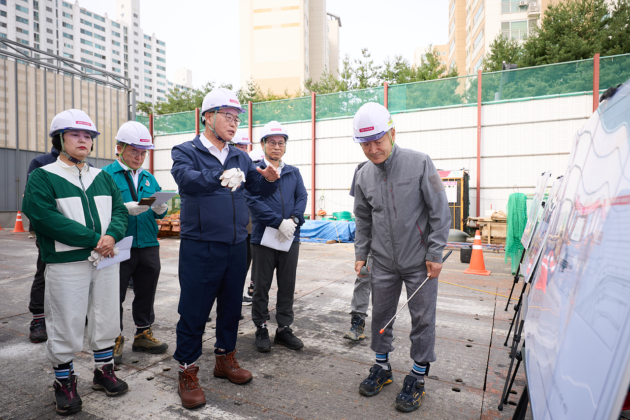 2025-09-23 도봉산~옥정 광역철도 현장 간부회의 이미지